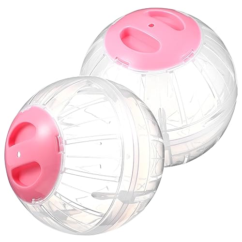 Milisten 2 Stück Hamster Sportball Hamster Laufball Spielzeug Haustier Übungsbälle Hamster Spielzeug Joggingbälle Für Hamster Haustier Übungsball Ratten Übungsball Kleine Tiere von Milisten