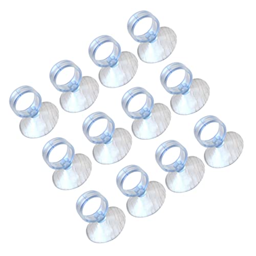 Milisten 20St Saugnapf Suction Cup saugnäpfe bewasserungsschlauch saugheber Fish Tank wasserschlauch Clip-Haken Trennwand für Aquarien Wärmer Aquariumheizung Kleiner Haken Aquariensauger von Milisten