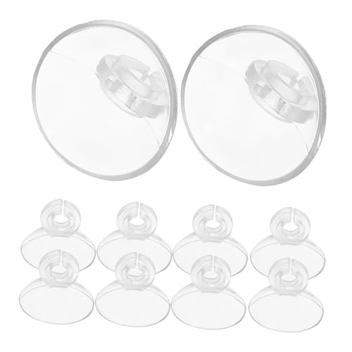 Milisten 20St Saugnapf für Suction Cup saugnäpfe Aquarium Zubehör Saugnapf saugknöpfen Aquarium Pumpe Luftpumpe Aquarium- -Clip Aquarium-Röhrensauger Abs von Milisten