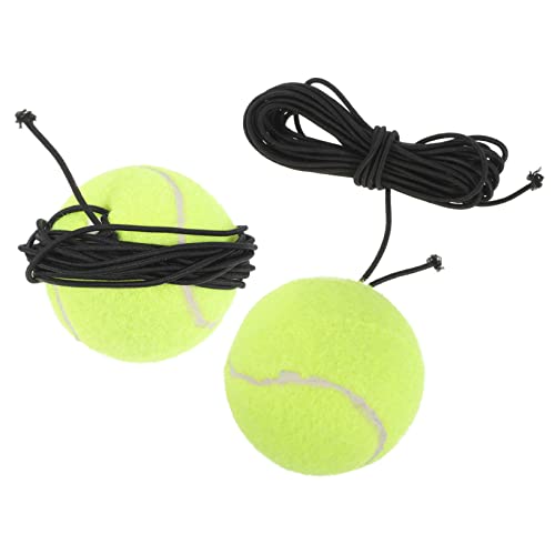 Milisten 2St Tennis trainieren Outdoor-Spielzeug kleine tennisbälle Tennisballspielzeug für Hunde zahnhundeball Interactive Dog Toys interaktives Spielzeug Tennisbälle Masse Gummibälle von Milisten