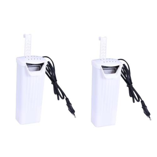 Milisten 2st Aquarienfilter Sieb Aquarieninnenfilter Filter Mit Niedrigem Wasserstand Aquarium Wasserfall Filter Für Aquarien Niedergang Sauerstoffpumpe von Milisten