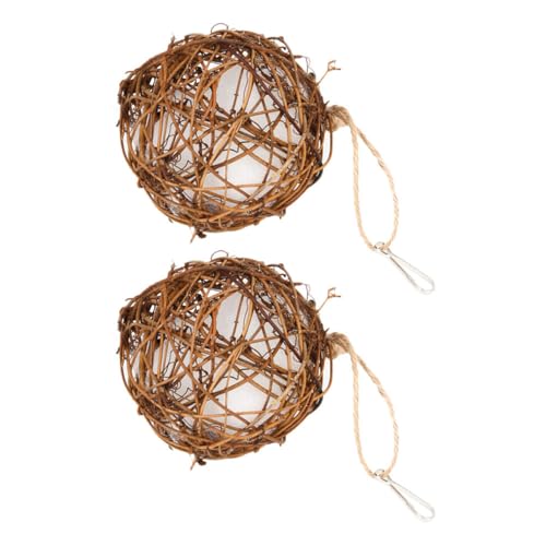 Milisten Vogel Nistkasten 2st Vogelnestmaterial Vogelhäuschen Für Draußen -Nester Für -Nest- Papageienspielzeug Kugeln Aus Vogelmaterial Nymphensittich Spielzeug Papageiennest Baumwolle Milisten Vogel Nistkasten 2st Vogelnestmaterial Vogelhäuschen Für Draußen -Nester Für -Nest- Papageienspielzeug Kugeln Aus Vogelmaterial Nymphensittich Spielzeug Papageiennest Baumwolle von Milisten