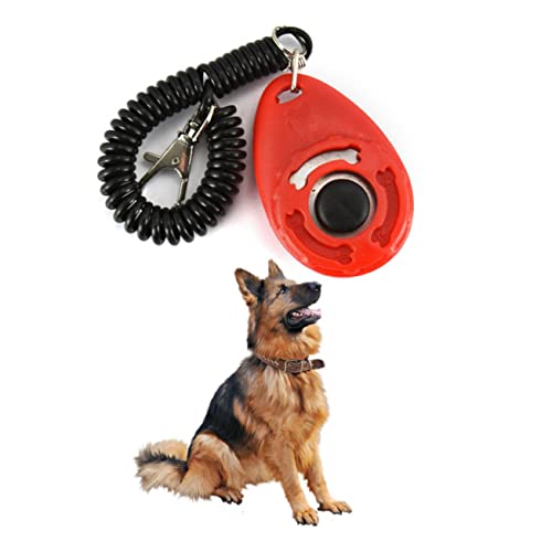 Milisten 4 Stück Clicker für Welpentraining Klicker für Haustiertraining Clicker zum Katzentraining Klicker für Hundetraining Hundeklicker Klicker für das Pferdetraining von Milisten