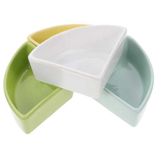 Milisten 4 Stück Keramische Futter und Wasserschalen für Kleintiere Teiliges für Hamster Meerschweinchen Eichhörnchen Praktisch Kompakt und Bruchsicher Weiß Blau Grün Gelb Milisten 4 Stück Keramische Futter und Wasserschalen für Kleintiere Teiliges für Hamster Meerschweinchen Eichhörnchen Praktisch Kompakt und Bruchsicher Weiß Blau Grün Gelb von Milisten