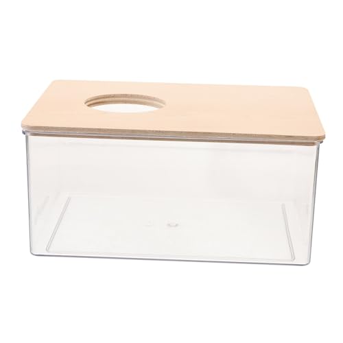 Milisten 4Er-Box Sandkasten für Hamster Sandbad für Hamster Kleintier badehaus Hamster sandbad Hamster-Sandbad Badewanne Hamsterversorgung Sandbecken für Meerschweinchen Haushalt Zubehör von Milisten