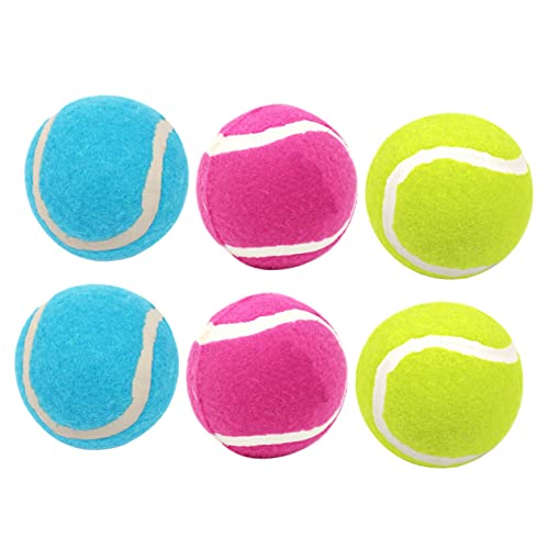 Milisten 6St Tennisspielzeug für Hunde Sportspielzeug Tragbare Ballspielzeuge Kleines Kauspielzeug für Hunde Interactive Dog Toys interaktives Spielzeug Welpenbälle aus Gummi Ball für Hund von Milisten