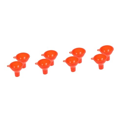 Milisten 8 STK Trichter für Hundespielzeug Kitchen vorratsregal küche hundefutter hundezubehör hr Richter Dog Toy Mini-Essen Mini-Trichter Küchentrichter Kleiner Silikontrichter Kieselgel von Milisten