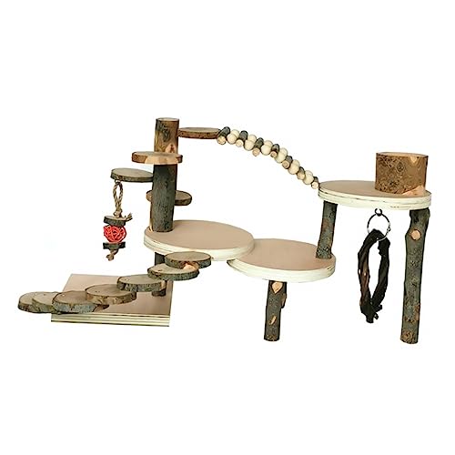 Milisten Holz-kletterleiter Für Kleintiere Spielzeug Für Hamster Mäuse Und Vögel Fördert Balance Bewegung Und Spaß Einem Natürlichen Spielumfeld Milisten Holz-kletterleiter Für Kleintiere Spielzeug Für Hamster Mäuse Und Vögel Fördert Balance Bewegung Und Spaß Einem Natürlichen Spielumfeld von Milisten