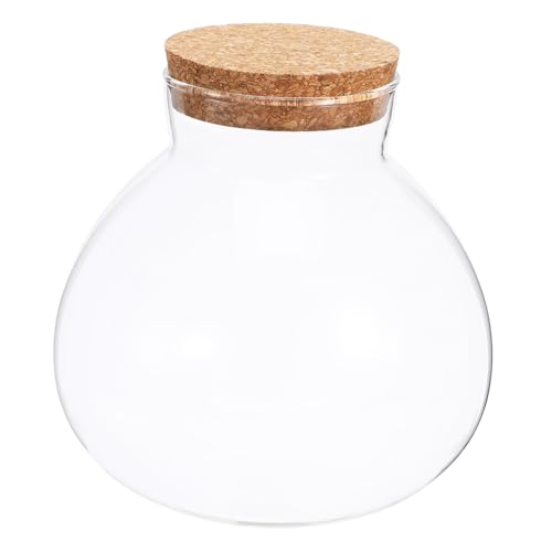 Milisten DIY Ökologisches Glasgefäß mit Korkdeckel für Landschaften Pflanzen und Terrarien eine Natürliche Jedem Milisten DIY Ökologisches Glasgefäß mit Korkdeckel für Landschaften Pflanzen und Terrarien eine Natürliche Jedem von Milisten