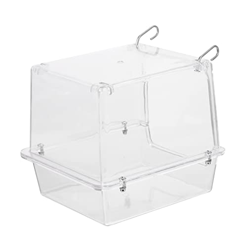 Milisten Hängende Vogelbadewanne Für Papageien Und Wellensittiche Wasserdichtes Design Für Käfige Ermöglicht Sicheres Und Leckage Langlebig Milisten Hängende Vogelbadewanne Für Papageien Und Wellensittiche Wasserdichtes Design Für Käfige Ermöglicht Sicheres Und Leckage Langlebig von Milisten