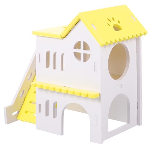 Milisten Hamsterbett Hamsterspielzeug Hamsternest Plüsch Hamster -Versteck Mini hamsterkäfig Chinchilla-Versteck für den Haushalt entzückendes Hamsterversteck PVC Yellow Milisten Hamsterbett Hamsterspielzeug Hamsternest Plüsch Hamster -Versteck Mini hamsterkäfig Chinchilla-Versteck für den Haushalt entzückendes Hamsterversteck PVC Yellow von Milisten
