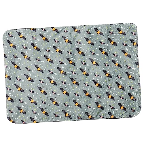 Milisten Haustier-Halloween-Matte warmes Haustierkissen Süßes oder Saures -Katzenkissen pet Heating pad heizkissen Katze Katzenbett Katze heizmatte warme Winterdecke für Haustiere von Milisten