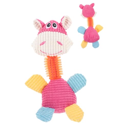 Milisten Haustier Spielzeug Interactive Dog Toys Animal Toys Dogs Toys Beruhigendes Kauspielzeug Hunde Spielzeug Plüsch Hundespielzeug Cartoon-Hundespielzeug Kleines Welpenspielzeug von Milisten