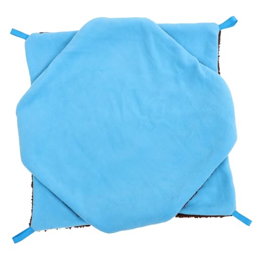 Milisten Käfig Meerschweinchen Hängematte Chinchilla Warme Bett Baumwolle Hamster Hängematte 35x35cm Komfortable von Milisten