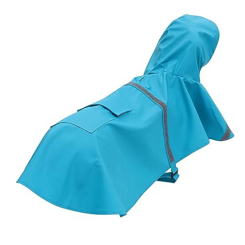 Milisten Hunderegenmantel Mit Kapuze Regenponcho Regenjacke Hundekleidung Extra Großer Hunderegenmantel Haustierregenmäntel Für Hunde Regenmantel Für Hunde Hundeponcho von Milisten