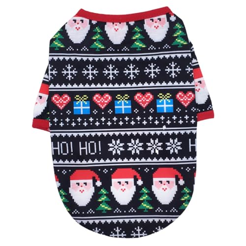 Milisten Haustier Kostüm Hund Weihnachten Pullover Santa Stil Mode-Design Weihnachten Haustier Kleidung Wärme von Milisten