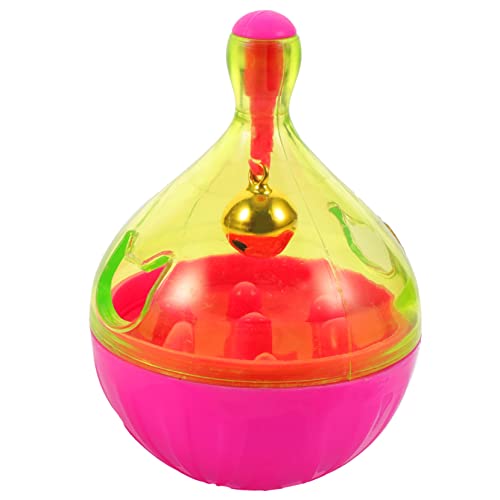 Milisten Leckeres Hundefutter Leckerli-Spender für Hunde Automatisches Katzenspielzeug pet Feeder Dog Toy Spielzeuge Welpe kreativer futterspender für Katzen Haustier-Tumbler-Spielzeug Abs von Milisten