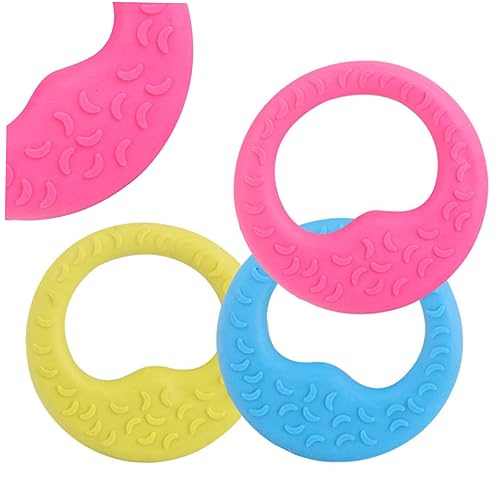 Milisten Light fronleichnam lichtwärts die interessanten spung beileight Dog Toy würfelunterlage photostickomni Bounce solevernebler Monddesign chew Toy Spielzeug Mondtyp Ring von Milisten