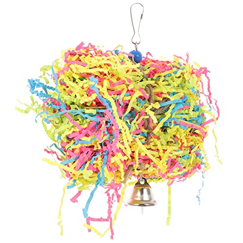 Milisten Interessantes Papagei Spielzeug Aus Papier Für Wellensittiche Und Andere Vögel Kauspielzeug Aktivität Und Gesundem Verhalten Sicher Und Langlebig Farbenfroh Gestaltet Milisten Interessantes Papagei Spielzeug Aus Papier Für Wellensittiche Und Andere Vögel Kauspielzeug Aktivität Und Gesundem Verhalten Sicher Und Langlebig Farbenfroh Gestaltet von Milisten