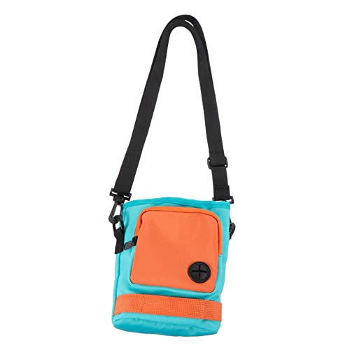 Milisten Snack-Trainings-Gürteltasche hundetraining Dog Treat Bag Hundeausbildung Bausatz Gürteltaschen für Herren Haustier verstellbare Leckerlitasche Hundezug-Hüfttasche Polyester Orange von Milisten