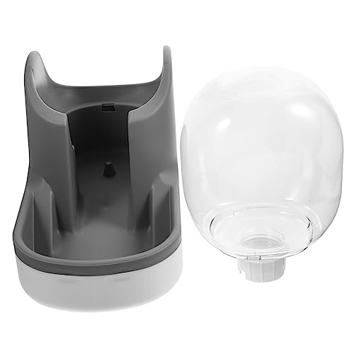 Milisten Zubringer pet Feeder pet Water Bowl pet Supplies Trinkbrunnen für Haustiere Wassernapf für Katzen Auto wasserspender Heimtierbedarf Selbstbefüllender Wassernapf für Hunde Plastik von Milisten