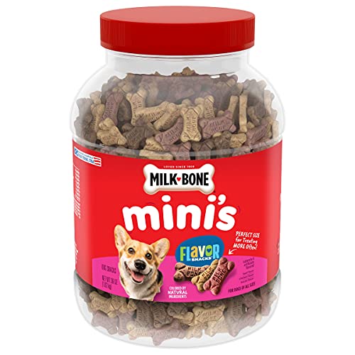 Milk-Bone Mini Flavor Snacks für Hunde, 1020 ml von Milk-Bone