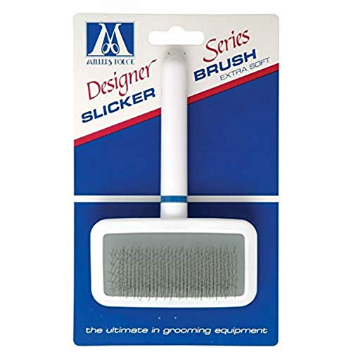 Millers Forge Edelstahl Pins Designer Series Soft Slicker Pet Grooming Brush Small von Millers Forge