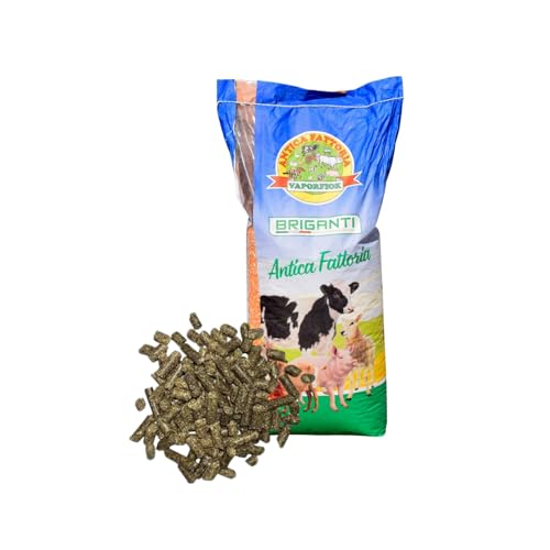 Pelletierte Luzgras für Pferde, Schafe, Hühner, Kaninchen und Rinder (1 x 25 kg Sack) von Millstore