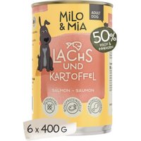Milo & Mia Lachs & Kartoffel 6x400 g von Milo & Mia