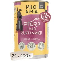 Milo & Mia Pferd & Pastinake 24x400 g von Milo & Mia