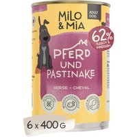 Milo & Mia Pferd & Pastinake 6x400 g von Milo & Mia