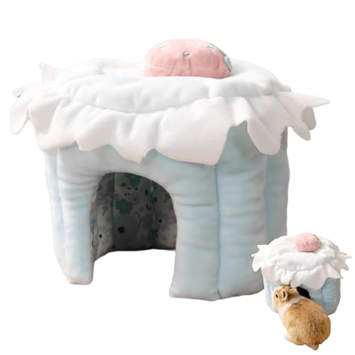 Bett für Schweinchen, gemütliche Höhle für große Hamster, Bett für Kleintiere, bequemes Nest für Schweinchen, weiches und bequemes Ruheplatz und r von Mimoqk