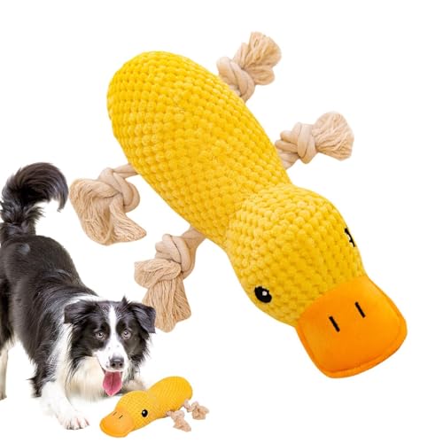 Dog Toys With Sound, Interactive Cartoon Teething Toys For Pets, Soft Stuffed Chewing Toy For Dogs, Squeaky Toys For Cleaning Teeth, Relaxing, And Playing, Small And Medium Dogs von Mimoqk