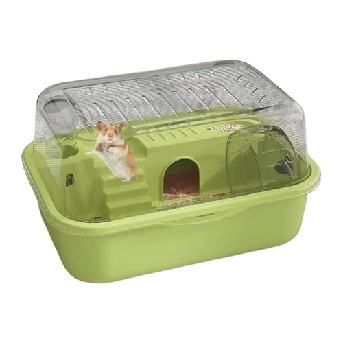 Hamster Habitat Cage, Small Animal Enclosure, Two Tier Design with Silent Wheel, Spacious Play Rest Zone for Gerbil, Chinchilla, Bunny, Squirrel Use, 13.78x9.84x7.28 inches Hamster Habitat Cage, Small Animal Enclosure, Two Tier Design with Silent Wheel, Spacious Play Rest Zone for Gerbil, Chinchilla, Bunny, Squirrel Use, 13.78x9.84x7.28 inches von Mimoqk