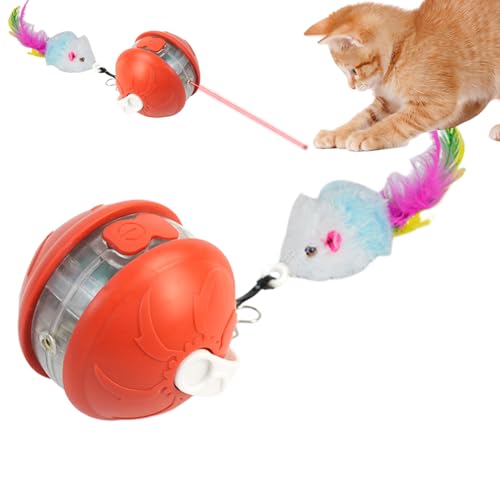 Mimoqk Elektrische Rollende Katzenkugel | Interaktive Elektrische Rollende Bälle Für Katzen | Sicheres Spielzeug Für Bewegung Und Training Im Innen- Und Außenbereich Mimoqk Elektrische Rollende Katzenkugel | Interaktive Elektrische Rollende Bälle Für Katzen | Sicheres Spielzeug Für Bewegung Und Training Im Innen- Und Außenbereich von Mimoqk