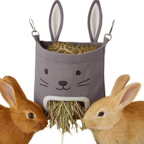Mimoqk Heuspender für Kaninchen – Heuspender zum Aufhängen mit Aufbewahrungstasche | Aufbewahrungstasche Zubehör für Kleintierkäfig Chinchillas Mimoqk Heuspender für Kaninchen – Heuspender zum Aufhängen mit Aufbewahrungstasche | Aufbewahrungstasche Zubehör für Kleintierkäfig Chinchillas von Mimoqk