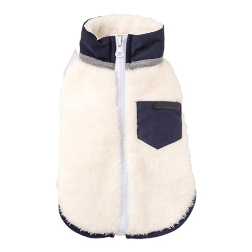 Mimoqk Hundemantel, wasserdichter Wintermantel für Hunde | Hundejacke Wintermantel für Hunde Hundejacke für kaltes Wetter weicher Wintermantel für kleine Hunde von Mimoqk