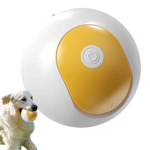 Mimoqk Interactive Dog Treat Ball | Selfentertainment Relief Ball Toy | Dog Snack Dispenser Ball | Dog Treat Ball Dispenser Review Dispenser Ball Toy Selfentertaining Relief Ball Toy for Dogs von Mimoqk