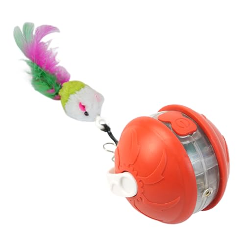 Mimoqk Interaktiver Ball für Katzen | automatisches Spielzeug für Kätzchen | sicheres Spiel- und Übungszubehör für Haustiere im Innen- und Außenbereich Mimoqk Interaktiver Ball für Katzen | automatisches Spielzeug für Kätzchen | sicheres Spiel- und Übungszubehör für Haustiere im Innen- und Außenbereich von Mimoqk