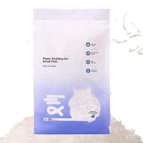 Mimoqk Katzentoilette für Kaninchen – weiches Katzenstreu aus Naturpapier für Hamster – saugfähig und geruchshemmend, sichere Dekoration für Käfig, für Innenräume, Außen, Nest, Haus, Kaninchen Mimoqk Katzentoilette für Kaninchen – weiches Katzenstreu aus Naturpapier für Hamster – saugfähig und geruchshemmend, sichere Dekoration für Käfig, für Innenräume, Außen, Nest, Haus, Kaninchen von Mimoqk