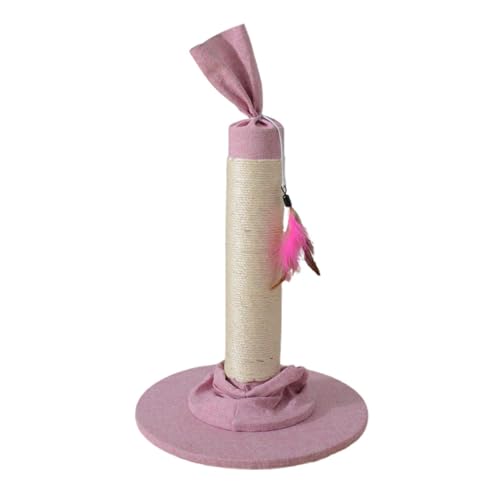 Mimoqk Kratzposten, Candy Design Tall Scratcher für drinnen Katzen, 53 cm/21 Zoll, Sturdy Scratch Pole mit Stoffbezug, Katzenkratzspielzeug für Katzen und Erwachsene von Mimoqk