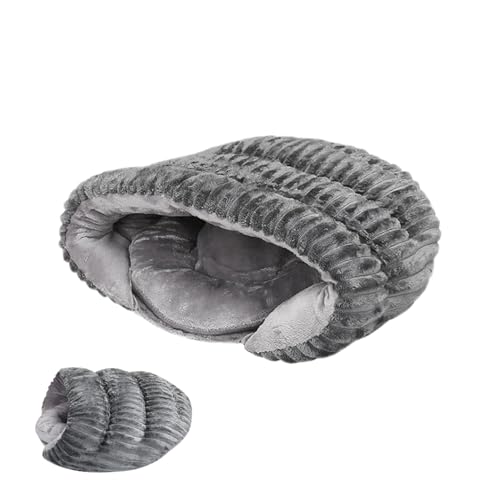 Mimoqk Thickened Warm Cat Nest Sleeping Bag | Cozy Cat Sleeping Bag Bed | Slipper-Shaped Cozy Bed für Katzen | Ideal für und Winter | Weiches und geschlossenes Design für kleine Tiere und von Mimoqk