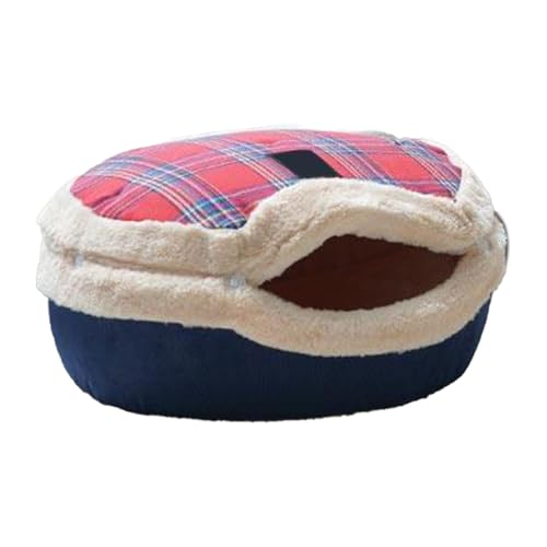 Plush Winter Furniture Pet Bed mit doppeltem Mode-Design, abnehmbares Katzennest, ideal für Katzen und Kitten, bequem und gemütlich, perfekt für drinnen und Winter, Entspannung von Mimoqk