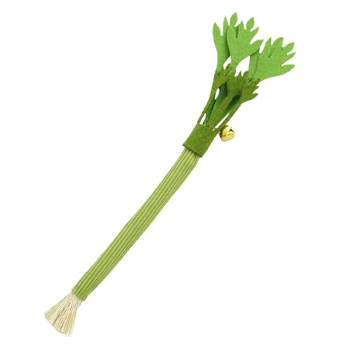 Silvervine Sticks, Celery Chew, Interactive Design Enhances Mental Stimulation, Built-In Bell Supports Playful Engagement, Pet Toy for Scratching, Climbing, and Hunting Exercises Silvervine Sticks, Celery Chew, Interactive Design Enhances Mental Stimulation, Built-In Bell Supports Playful Engagement, Pet Toy for Scratching, Climbing, and Hunting Exercises von Mimoqk