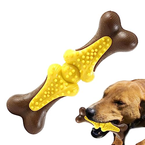 mingchengheng Kausnacks für Welpen zum Zahnen | Langlebiges Hundekauspielzeug aus Welpenknochen | Kauspielzeug für Hunde, Spielzeug zur Bereicherung für Hunde, Welpenzubehör, Hundespielzeug von mingchengheng