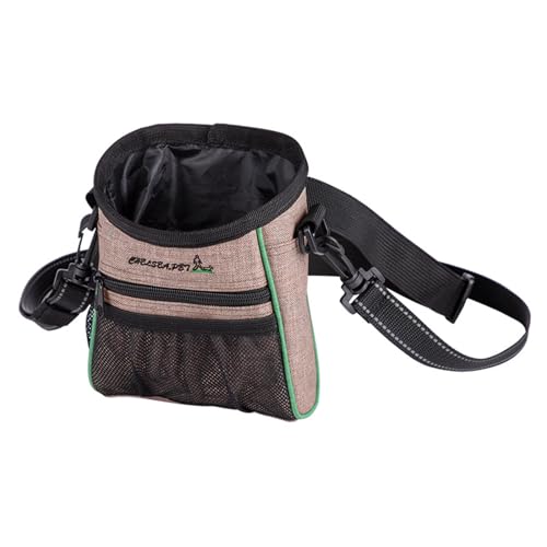 MinnowXY Adjust Dogs Treat Training Hüfttasche für Outdoor-Spaziergänge mit PoopBagHolder Haustier-Reise-Trainingszubehör von MinnowXY