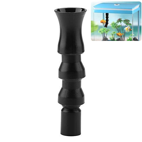 Minnya Flexible Aquarium-Ente, Flachdüse, 360 ° drehbarer Wasserauslass für Aquarien, Abfluss-Ente, Sanitärarmatur, Small Tornado Nozzle von Minnya