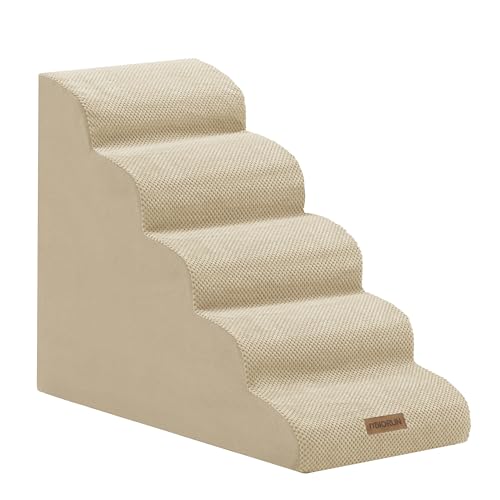 Haustiertreppe 5-stufig beige von Miorun