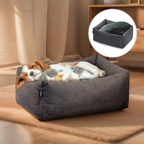 Miorun Hundebett (Grau, Größe S (L x B x T): 58,4 x 45,7 x 20,3 cm von Miorun