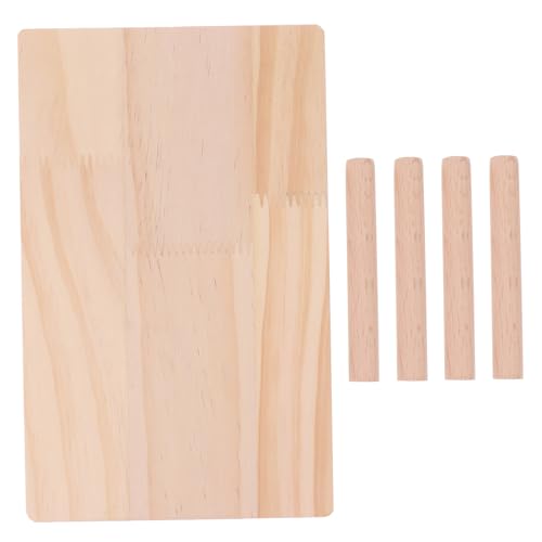 Mipcase Holzplattform Spielzeug Für Hamster Krabbelplattform Leiter-stehbrett Plattform Für Kleine Haustiere Natürliche Unterhaltung Im Käfig Mipcase Holzplattform Spielzeug Für Hamster Krabbelplattform Leiter-stehbrett Plattform Für Kleine Haustiere Natürliche Unterhaltung Im Käfig von Mipcase